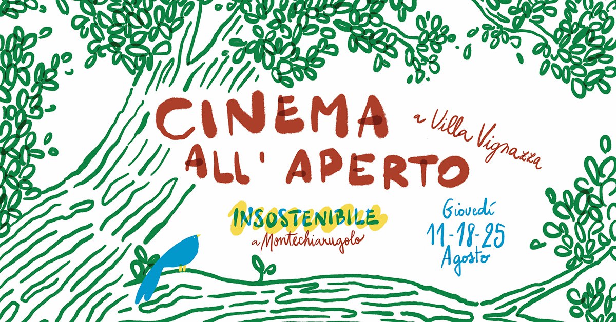 Cinema all'aperto Insostenibile